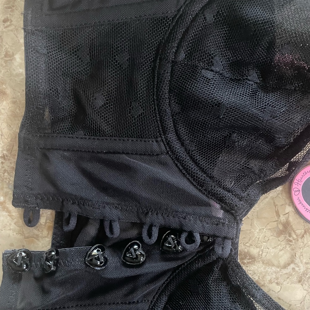 Corset Phoebe top in black from Voight - Picture 7 of 10